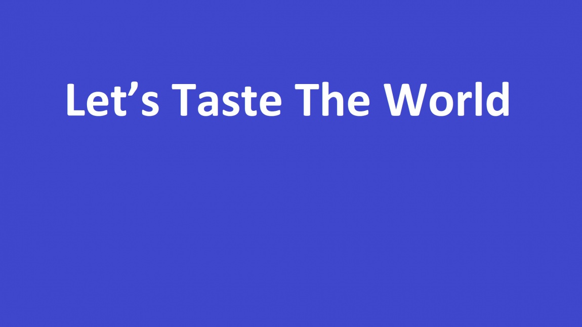 eTwinning Let's Taste The World